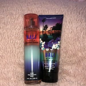 Bali Black Coconut Sands lotion and spray